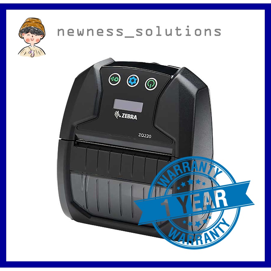 เครื่องพิมพ์ฉลากสินค้าไร้สาย Zebra ZQ220 (Barcode Label Mobile Printer)
