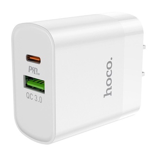 HOCO C80 ปลั๊กชาร์จพร้อมสายPD 20W Quick Charge 3.0 PD 3.0  สำหรับ Type-C to L