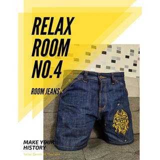 Room Jeans - กางเกงยีนส์ผู้ชาย ขาสั้น รุ่น Relax Room No. 4
