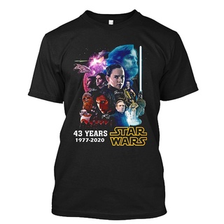 เสื้อยืดผ้าฝ้ายพิมพ์ลายขายดี เสื้อยืด พิมพ์ลายภาพยนต์ Star War Image Actor Film Tv 1977 สําหรับผู้ชาย 43 ปี