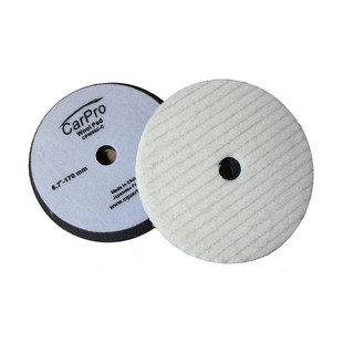 CARPRO Wool Pad แผ่นขัดขนแกะพร้อมฟองน้ำ สำหรับขับเครื่อง Rotary เพื่อขัดหยาบ ลบรอยลึก ขนาด 6 นิ้ว **พร้อมส่งทันที ของแท้