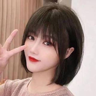 วิกผมผู้หญิง วิกผมบ๊อบ วิกผมบ๊อบเรียบลม bobo Wig