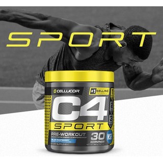 Cellucor C4 Sport Pre-Workout (30Servings) Blue Raspberry