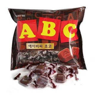 🔥SALE🔥LOTTE ช็อกโกแลต เอ บี ซี จากเกาหลี เป็นมิลช็อกโกแลตล้วนๆ อร่อยมาก