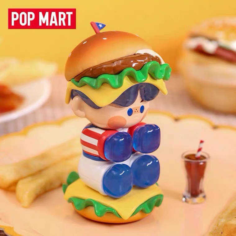 【ของแท้】ตุ๊กตาฟิกเกอร์ Pino Jelly Delicacies Worldwide Series Popmart น่ารัก