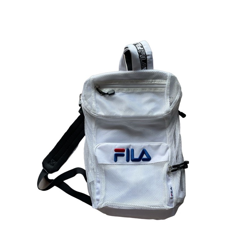[มือสอง] กระเป๋าเป้ Fila ของแท้จากช็อปญี่ปุ่น สภาพ 100%
