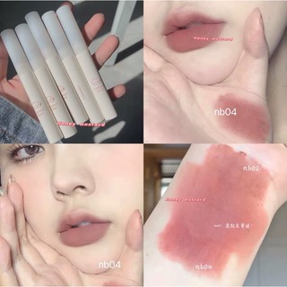 🌫พร้อมส่ง🌫สินค้าใหม่!!!Lipstick ลิปสติก ลิปบาล์ม สีสวยมากฯ กันน้ำ 5สี