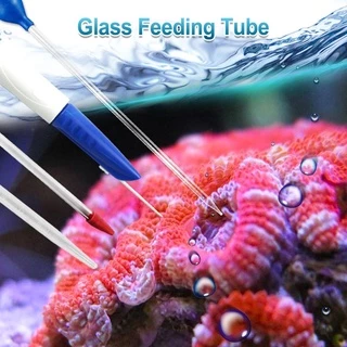 Choo1/2/3/5 หลอดให้อาหารปะการังตู้ปลาสํานักงานตู้ปลา Corals Feeders อะคริลิคน้ําเค็มปิเปตตู้อาหารหยดยาว Aquaria