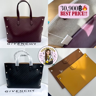 👜: New!! Givenchy Leather Tote ด้านในถอดถือเป็นคลัชได้นะคะ‼️ก่อนกดสั่งรบกวนทักมาเช็คสต๊อคก่อนนะคะ‼️