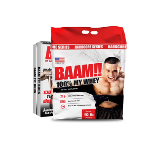 BAAM 100% MY WHEY PROTEIN 10 LBS เวย์โปรตีนเพิ่มกล้ามเนื้อ ลดไขมัน