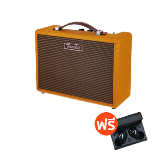 [แถมฟรีหูฟัง Fender Tour] FENDER ลำโพง Monterey Tweed Bluetooth Speaker - Yellow Mustard