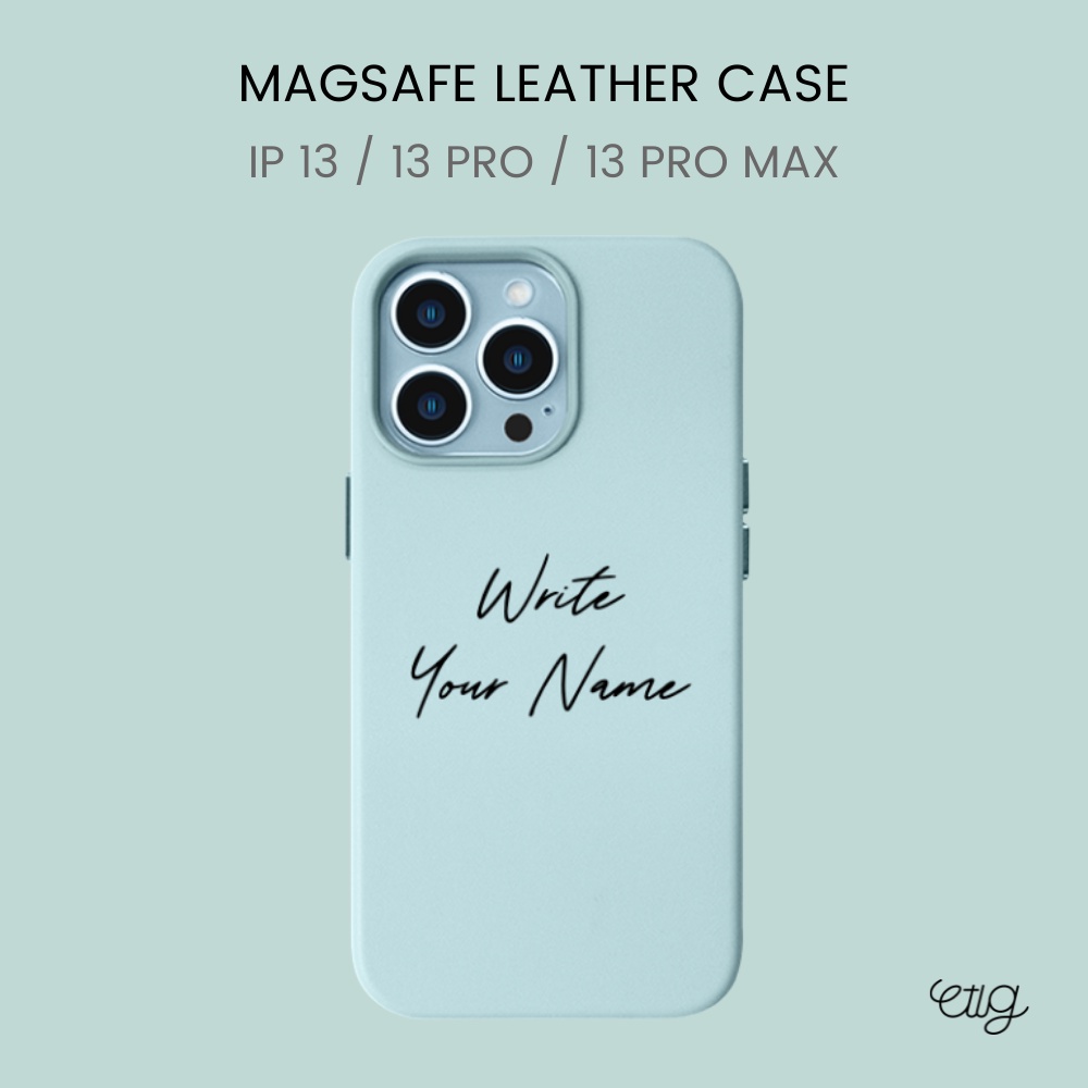 เคส IP 13 / 13 Pro / 13 Pro Max - MAGSAFE LEATHER CASE เคสหนังพร้อม Magsafe