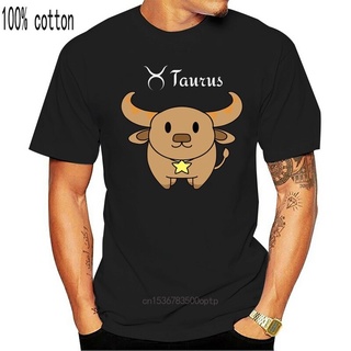 เสื้อยืด พิมพ์ลายการ์ตูนอนิเมะ Taurus Horoscope Kawaii Zodiac Signs Astrology น่ารัก