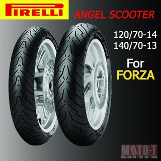 [ส่งฟรี] ยางมอเตอร์ไซค์ Forza 300 ยี่ห้อ Pirelli Angel Scooter