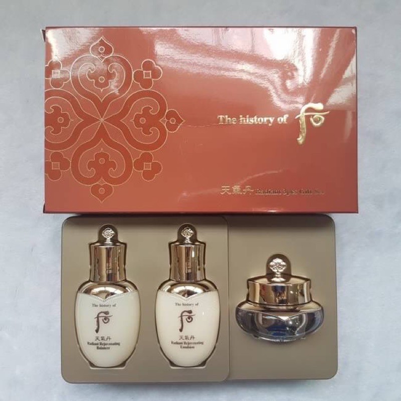 The History of Whoo Cheongidan Radiant Special Gift Set (3 item)