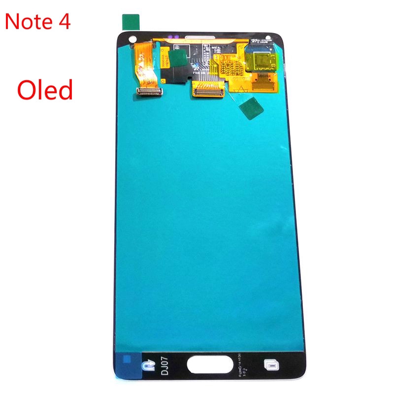 Amoled สําหรับ Samsung Galaxy Note 4 N910 N910F N910A N910H จอแสดงผล Lcd + Touch Glass Digitizer