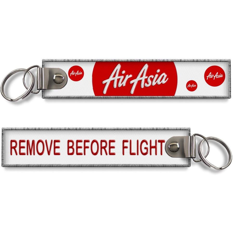 AIRASIA พวงกุญแจ/Tag Airasia Airlines MAB MUB LAE Aviator Box Hadiah BOEING AIRBUS