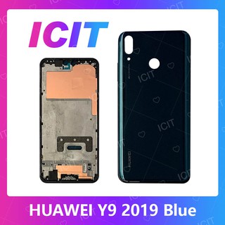 Huawei Y9 2019/JKM-LX2 อะไหล่บอดี้ เคสกลางพร้อมฝาหลัง Body For huawei y9 2019 ICIT 2020