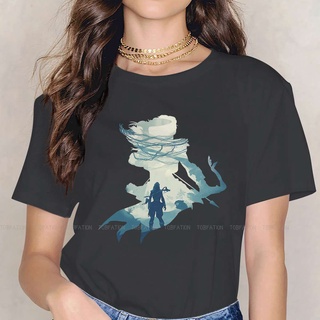 เสื้อยืดผ้าฝ้าย พิมพ์ลายวาฟเฟิล Horizon Zero Dawn 1 xs-3xl Not Safe To Go Alone GILDAN ของขวัญวันเกิด สําหรับผู้ชาย และผ