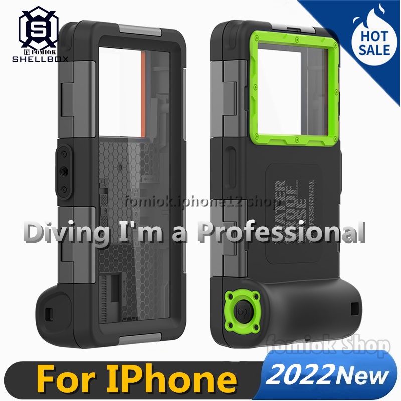 [SHELLBOX] 2022 NEW Upgrade Professional Diving Phone Case For iPhone