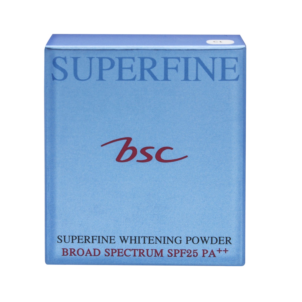 แป้งผสมรองพื้น กันแดด BSC COSMETOLOGY SUPERFINE WHITENING POWDER SPF25 PA++ (REFILL)