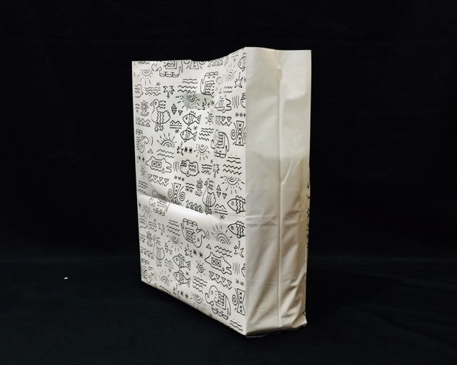 ถุงหูเจาะพื้นขาวพิมพ์ลาย2ด้านพับข้าง(  size 14*20 นิ้ว  บรรจุครึ่งกิโล มีประมาณ  19-20ใบ) ถุงคุณภาพดี เนื้อหนาปานกลาง - รูปที่ 6