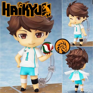 🔥พร้อมส่ง🔥โมเดล ไฮคิว Haikyuu โออิคาวะ โทรุ Oikawa Toru Nendoroid ขนาด 10 ซม เกรดพรีเมี่ยม เปลี่ยนหน้า+ท่าทางได้ สวยคับ❤