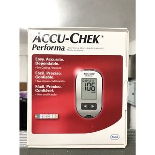 (เครื่อง+กระเป๋า+ปากกา) Accu Chek Performa Blood Glucose Meter Sugar Monitoring System