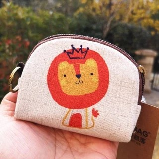 ซีโกลก้า ผ้าใบการ์ตูนน่ารักคุณภาพดี กระเป๋าใส่เหรียญ กระเป๋าใส่บัตร กระเป๋าสตางค์ เลขที่.812