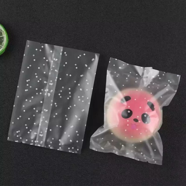 ถุงซีลขุ่นลายจุดแพค 100 ใบ - รูปที่ 2