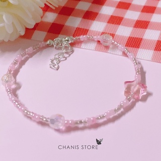 กำไลลูกปัดดาว | Chanis Store  พร้อมโซ่ปรับระดับ