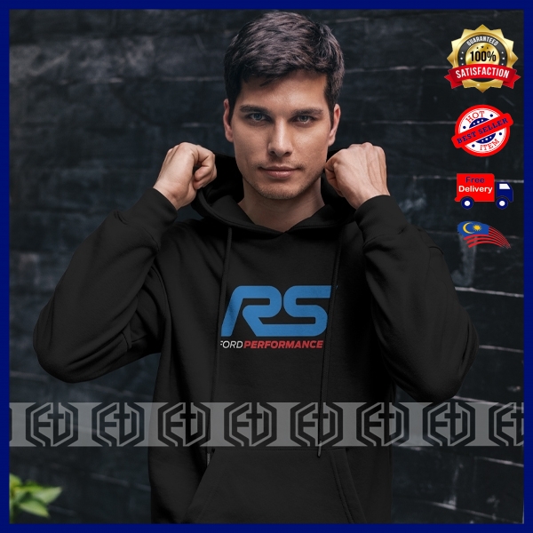 Ford RS Performance เสื้อกันหนาว Hoodie เสื้อกันหนาวผ้าฝ้าย Motorsport แฟชั่น Pakaian Baju พิมพ์ Cas