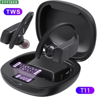 TWS Wireless Earphones IPX5 Waterproof Bluetooth Earphone Bluetooth 5.0 Headset LED Display Touch Control Earbuds