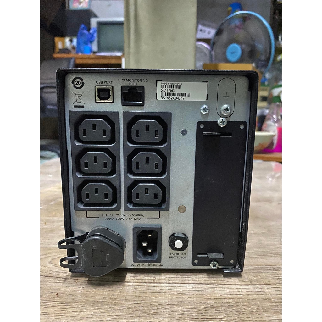 เครื่องสำรองไฟ APC SMART UPS (700VA /450 Watt) (750VA /500 Watt) (1000VA /670 Watt) คลื่นเพียวซายเวฟ มือสองราคาถูก #6
