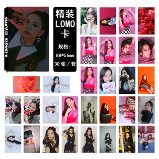 k - pop blackpink josoo hd lomo การ์ดรูปภาพ 30 ชิ้น/ชุด