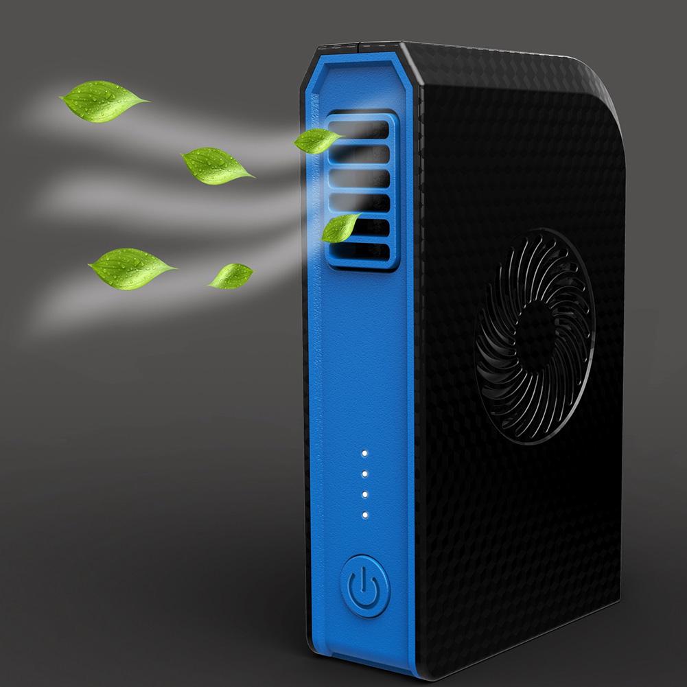 Portable Mini Pocket 6000mAh Power Bank Electric USB Fan Cooler Rechargeable NEW