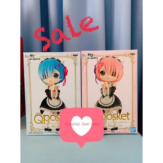 799 บาทได้ 2 กล่อง ของแท้💯lot jp🎌คู่ qposket rem/ram re:zero ขายคู่