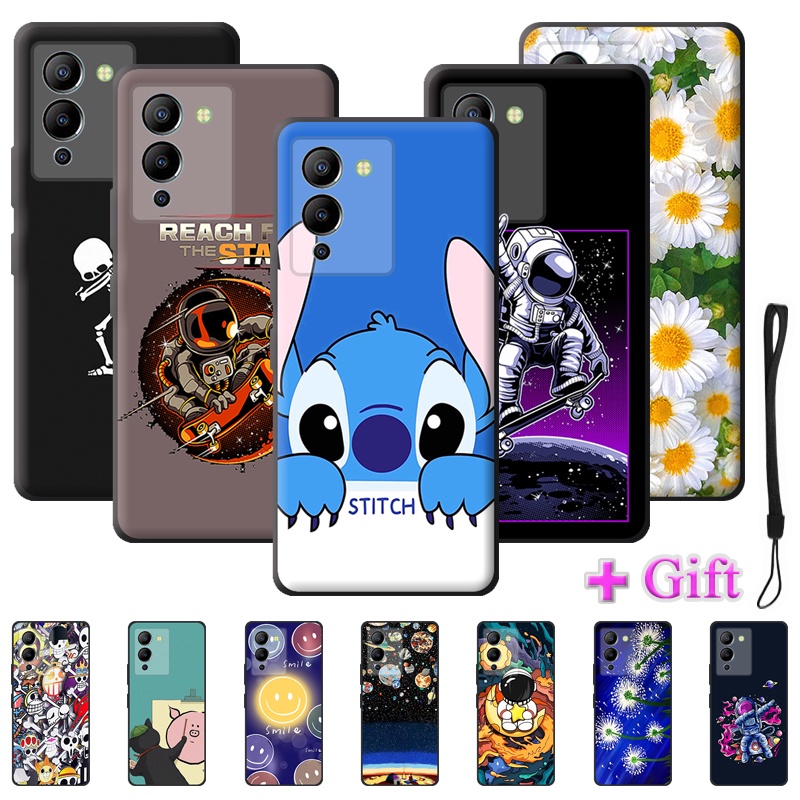 Infinix Note 12 G96 X670 เคสซิลิโคนTPUการ์ตูนเคสโทรศัพท์Infinix Note 12 G96 X670 พิมพ์กรณี