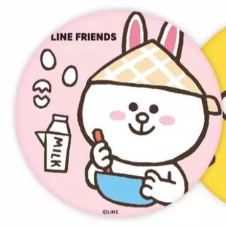 หมวกอาบน้ำพลาสติก Cony ไลน์เฟรนด์ วัตสัน Watsons Line Friends Cony Rabbit Double Waterproof Shower Cap