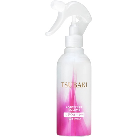 TSUBAKI Soft and Shiny &amp;Smooth Straight Hair Water (220 ml)น้ำผมนุ่มและเงางามและสำหรับผมตรงสลวยจากญี่ปุ่น