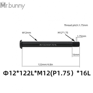 Thru Axle อะไหล่เปลี่ยนด้านหน้า / ด้านหลัง Thru Axle 12/15 มม. 122-181L P1.5/P1.75