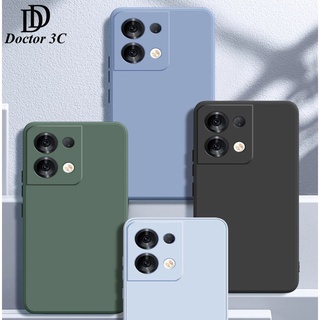 เคสขอบเหลี่ยม ใช้สำหรับ OPPO Reno 10 8T 8Z 7Z 8 7 Pro Plus Pro+ 4G 5G 2023