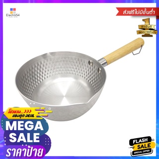 หม้อด้ามญี่ปุ่นอะลูมิเนียม 18 ซม. V-ONEALUMINUM JAPANESE SAUCEPAN V-ONE 18CM