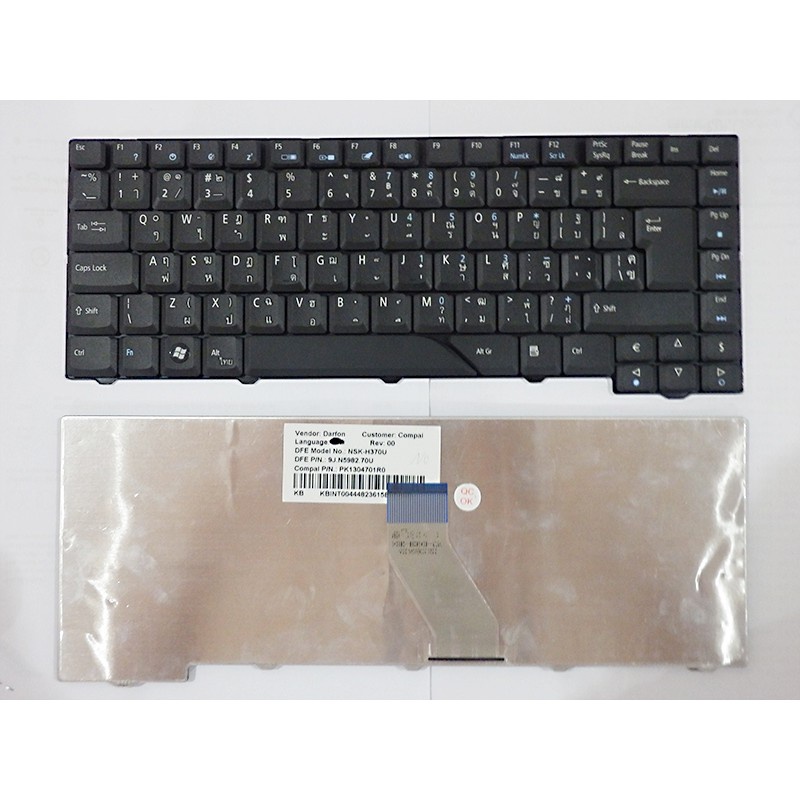 ยินดีต้อนรับ KEYBOARD ACER คีย์บอร์ด ACER Aspire 4925 4925G 4530 4930 4935 4935G 4937 4937G 4730 473