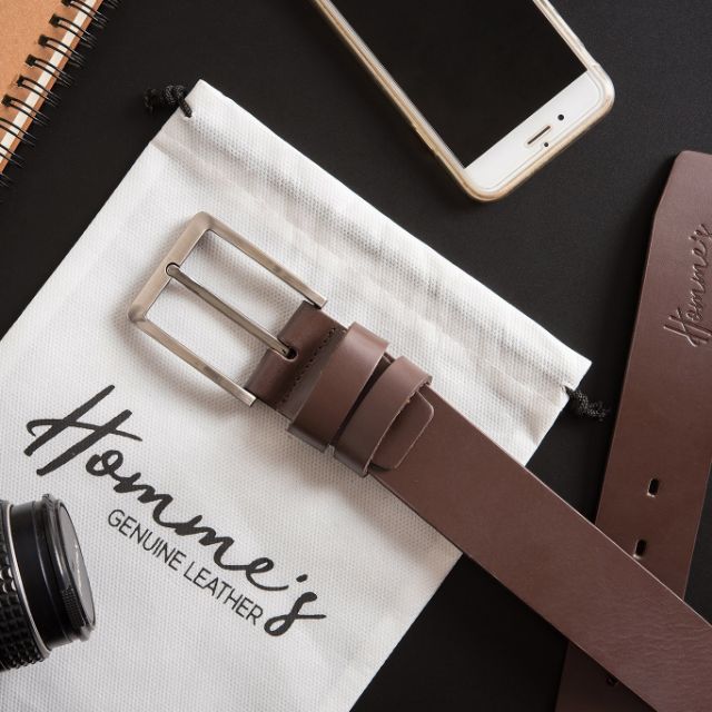 Homme's leather -Brown