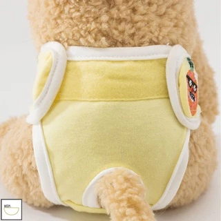 FurryCuddle พร้อมส่ง ชุดอนามัยสุนัข ผ้าอ้อมสุนัขตัวเมีย ซักได้ ใส่เวลาเป็นประจำเดือน กางเกงฮีทหรือกันการผสมพันธุ์ MIP118