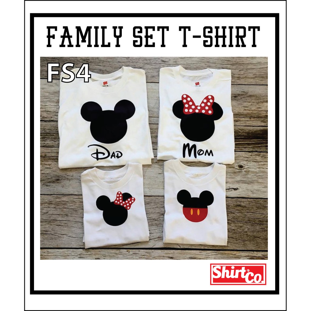 คุณภาพดี - FAMILY SHIRT MICKEY FS4