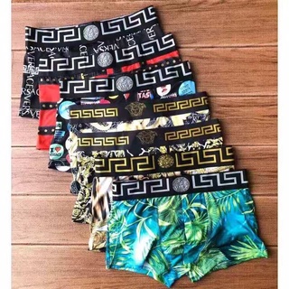 พร้อมส่งกางเกงในชาย ️Versace ️ ทรงTrunk ผ้าไนลอน