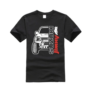 คอลูกเรือเสื้อยืด พิมพ์ลายรถยนต์ Jimny สไตล์คลาสสิก 2022S-5XL