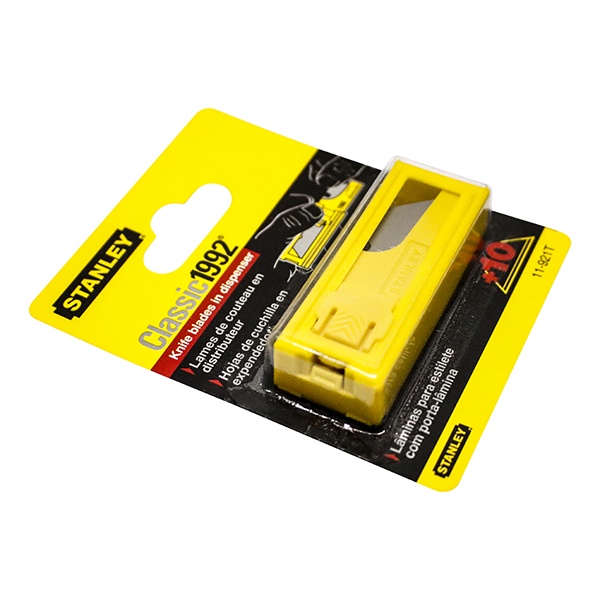 ใบมีดคัตเตอร์รุ่นหนัก #11-921T STANLEY (10 ใบ/แผง) / 11-983 ใบมีดขอเกี่ยวขนาดใหญ่5ชิ้น/แพ็ค